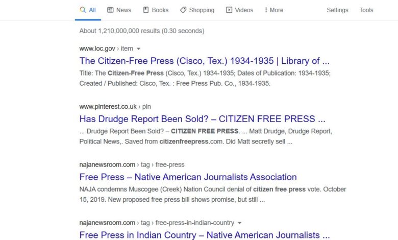 Citizen free press